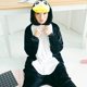 thumbnail image 1 of Pijamas de pingüino para adultos, monos de una pieza, disfraz de pingüino para Halloween y Navidad, ropa de dormir de Animal para el hogar para hombres y mujeres, 1 of 4