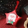 thumbnail image 2 of Home Textile Storage Clearance 5Pcs Christmas Cookie Boxes, Small Holiday Christmas Candy Treat Boxes, Gift Giving Containers With Ribbons, Home Textile Home Textile Storage, 2 of 2