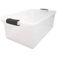 thumbnail image 2 of Homz Bac de Rangement et d'Organisation de 66 Qt avec Couvercles à Loquet, (Lot de 2), 2 of 10