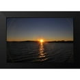 thumbnail image 2 of Thomas, Logan 24x17 Black Modern Framed Museum Art Print Titled - Water Sundown II, 2 of 5