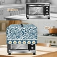 thumbnail image 4 of Whosucclay Boho Mandala Daisy Print Dust-Proof Microwave Oven Grill Cover Protector Stain Resistant Microwave Oven Dust Cover Case Protections for Toaster Oven 20.9" x 15.7" x 12.4"inches-L, 4 of 7
