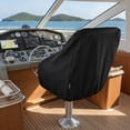 thumbnail image 3 of Lazsy Boat Seat Cover Protection Marine Chair Cover Tear-Resistant Steering Station Seat Protector for Outdoor, 3 of 10