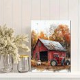 thumbnail image 2 of Qisvanset 12x16 Inch With Frame 2D Flat Wall Art Farm Cow Goat Tractor Watercolor Farmhouse Wall Decor, 2 of 8
