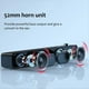 thumbnail image 4 of Barra de Sonido PortáTil Altavoces para Ordenador AUX Altavoz Bluetooth InaláMbrico con Cable PC/TV de Cine en Casa 4D Stereo Surround-B, 4 of 5