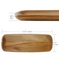 thumbnail image 3 of Hecef 3Pcs Charcuterie Board Platter Set, Acacia Wood Serving Tray Cheese Boards Dessert Table Display Set, 3 of 11