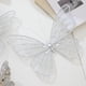 thumbnail image 4 of HWRETIE Plastic Jungle Vines Decoration High End Mesh Hollow Sil-Ver Double-Layer B-Utterfly Christmas Tree Accessories Christmas Decoration Home Decor, 4 of 6