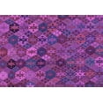 thumbnail image 1 of Ahgly Company Indoor Rectangle Abstract Purple Modern Area Rugs, 5' x 7', 1 of 4