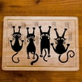 thumbnail image 4 of Falling Cat Stencil for Painting 8.3x11.7inch Reusable Cartoon Cat Drawing Template Plastic PET Cute Cat Stencil Hollowed Scratch Template Animal Theme Stencil for Wall Door Decor, 4 of 7