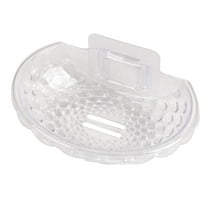 UNTERING Soap Boxes Soap Rack Wall Mounted Soap Holder for Shower Adhesive Acrylic Sponge Soap Dish Drilling Bathroom Accessories