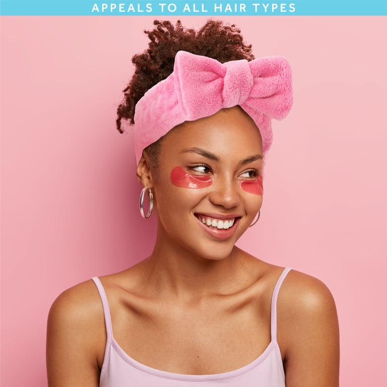Aazon.co : VITEVER 4 Pack Spa Headband For Washing Face, Girls Akeup Bow Tie Hair Band