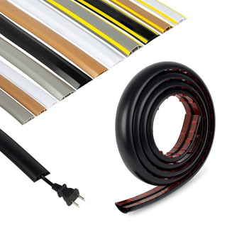 The Cable Shield Cord Cover  2-Piece Design for Floor and Wall