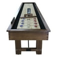thumbnail image 3 of Playcraft Montauk Pecan 12' Shuffleboard Table, 3 of 6