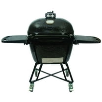 Primo XL Oval Ceramic Charcoal All-In-One Kamado Grill Head on Wheeled Cradle