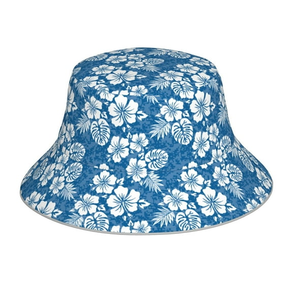 Balery Leaves And Flowers Sun Hats for Men Women Bucket Hat UPF 50  Buckey Hat Boonie Hat Foldable UV Protection Hiking Beach Fishing Summer