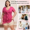 thumbnail image 6 of Vaslanda Plus Size Tummy Control Shapewear Shorts Body Shaper for Women High-Waisted Thigh Slimming, 6 of 6