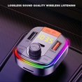 thumbnail image 3 of Chargeur Auto Compatible Bluetooth Adaptateur de Charge Rapide Lecteur MP3 Universel pour Voitures de 12V - 24V, 3 of 5
