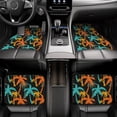 thumbnail image 6 of Salouo Palm Trees for Car Floor Mat Set of 4–Car Carpet Mats - Car Mats with Anti-Slip Backing & Driver Heel Pad Universal Fit for Cars, Trucks, SUVs, and Vans, 6 of 6