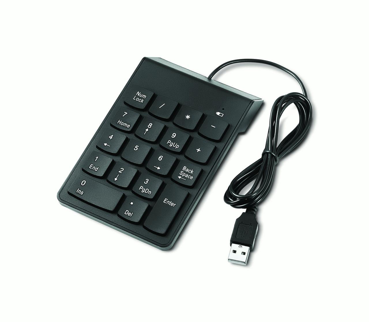 USB Number Keyboard USB Numeric Keypad 18 Keys Ultra-Thin Portable USB Numeric Keypad Keyboard for Laptop Desktop PC Notebook with USB Cable CHIYOU Number Pad 