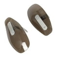 thumbnail image 2 of 2 piezas de protectores de manos para motocicleta, deflector de viento, accesorios de repuesto para motocicleta Marrón, 2 of 8