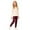 02_Brick Red, variant on QUOTAY Winter Girls Lined Leggings Thickened Thermal Tights Soft Stretchy Base Layer Girls Pants for Toddler to Big Kids 0-17 Years 02_Brick Red,3-4 Years