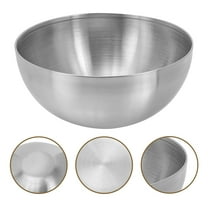 UPOUART Stainless Steel Serving Bowl Set, Salad Bowl for Kitchen, and Convenient 1 Set