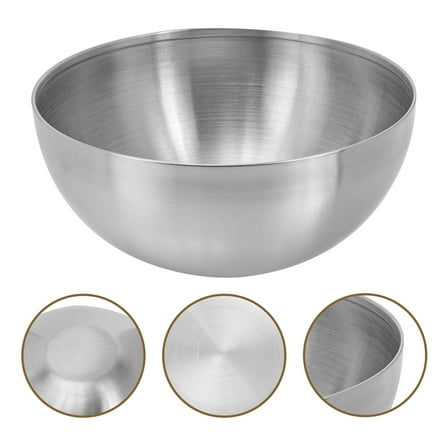UPOUART Stainless Steel Serving Bowl Set, Salad Bowl for Kitchen, and Convenient 1 Set