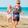 thumbnail image 5 of Dragon Wings Of Fire Boys Short Sleeve T-Shirt And Shorts Outfit Set Activewear Mesh Short Set for Kids, 5 of 7