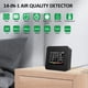 thumbnail image 3 of Monitor de del aire interior 14 en 1 Tuya WiFi Detector de del aire detecta CO₂ CO TVOC HCHO Temperatura y humedad PM2.5 PM1.0 PM10 Pantalla a color TFT de 2.8 pulgadas Compatible con control de apl, 3 of 8