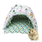 Goick Hamster Hammock-Cotton Fabric Christmas Pet Hamster Hamaca clida Tienda Colgante(M)