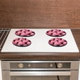 thumbnail image 5 of Stove Burner Covers 4 Pcs for Home Decor Cooktop Decorative ,Pink Cupcakes Berries Exquisite, Round Electric Stove Burner Covers 8Inch And 10Inch, 5 of 6
