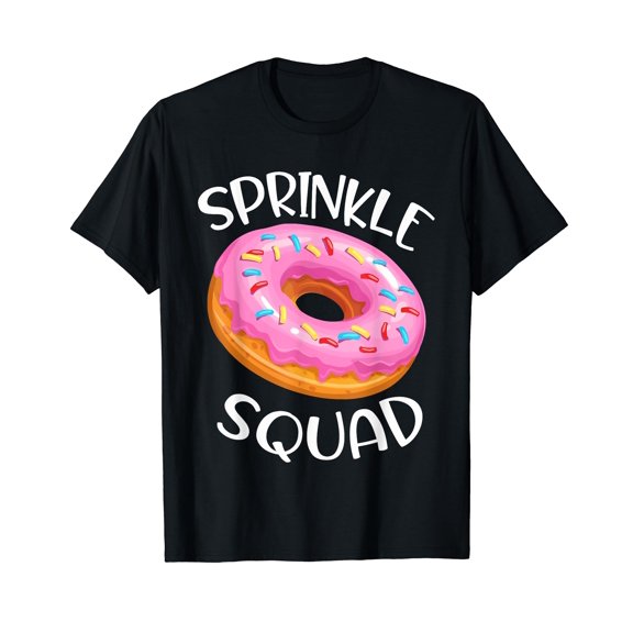 Donut Lover Matching Birthday Cool Donut Sprinkle Squad Gift T-Shirt