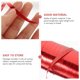 thumbnail image 2 of FELTECHELECTR 3 rollos de cinta brillante para globos, cinta metálica para rizar, cinta para manualidades para envolver regalos - 100 yardas por rollo (dorado, plateado y rojo), 2 of 6