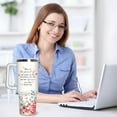 thumbnail image 6 of Inspirational Christian Gifts For Women - Unique Motivational Religious Catholic Birthday Mothers Day Gifts for Her 40oz Insulated Stainless Steel Tumbler with Handle and Straw Lid Cup Mug, 6 of 6