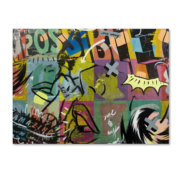 Dan Monteavaro 'IMPOSSIBLE' Canvas Art