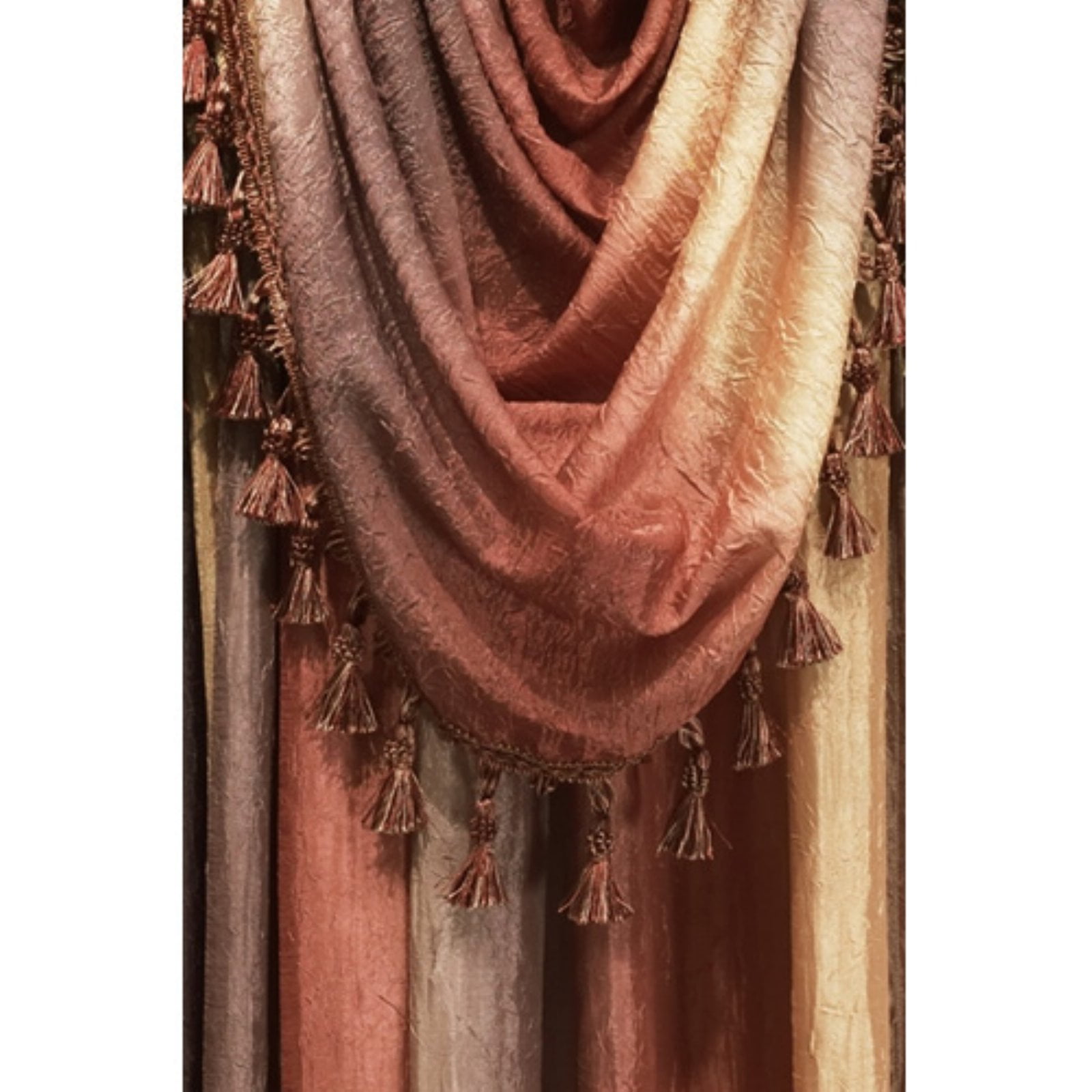 Achim Ombre Curtain Scarf