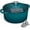 Emerald, variant on 5QT Enameled Cast Iron Dutch Oven Pot with Lid, Heavy-Duty, Cookware for Bread Baking, Braising, Stews, Roasting, Wedding Registry Ideas & Gifts(Green)