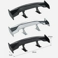 Universal Car Rear Wing Racing Spoiler Lightweight ABS Rear Wing for ...