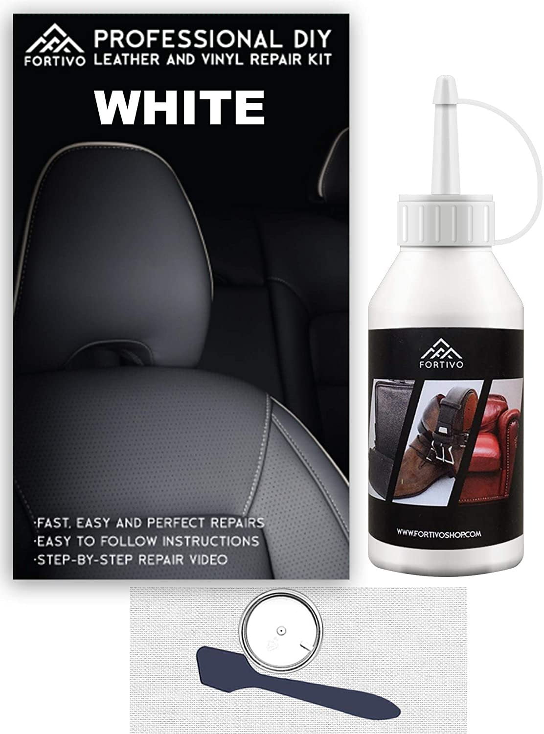 White Leather Vinyl Repair Kit, Best Leather Couch Repair Kit