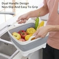 thumbnail image 1 of Storage basin,Dish Kitchen Portable Rv Kitchen And Portable Collapsible With Portable Handles Dishes Dish Tub, 1 of 6