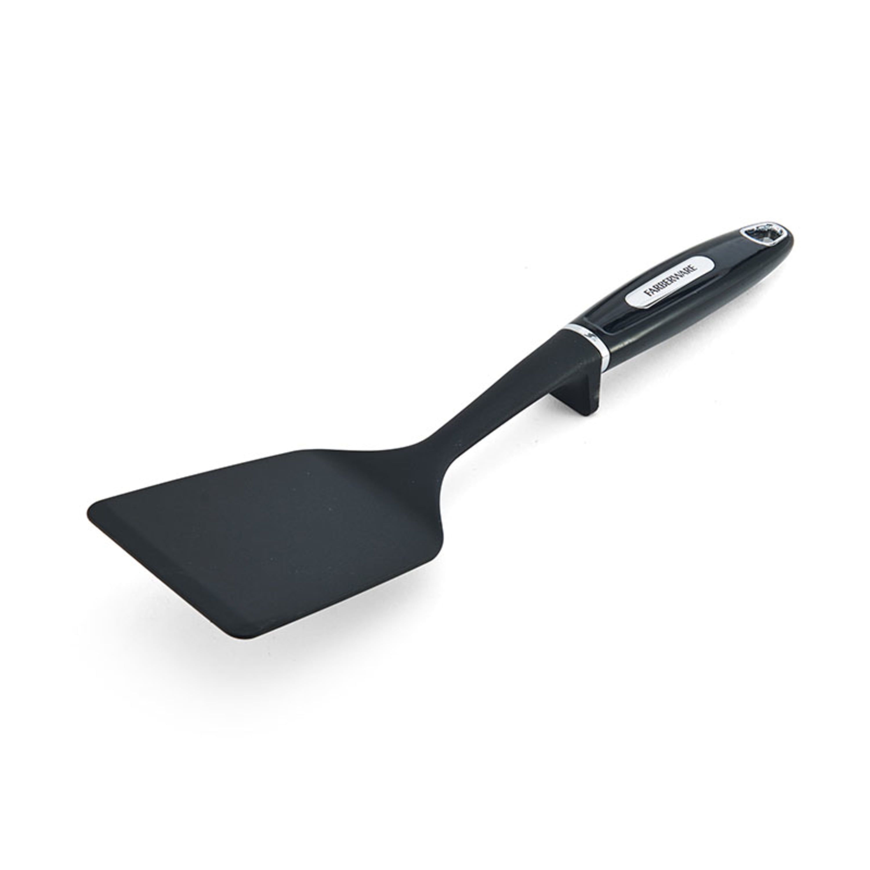 (2 pack) Farberware Professional Nylon Kitchen Spatula/Turner with Black Plastic Handle