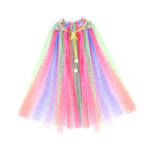 Capa de princesa, accesorio fotográfico, disfraz para carnaval, actuación en el escenario, cumpleaños Estilo F