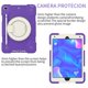thumbnail image 3 of Funda para iPad Air de 10,2 pulgadas (2019/2020) con correa para el hombro, soporte de anilla grande, portalápices, protección contra caídas, duradera., 3 of 5