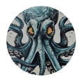 thumbnail image 4 of Orinice Octopus Round Table Cover Stain Resistant Washable Indoor Outdoor Tablecloth Kitchen Dining Wedding Parties Full Width Single-Sided Printing 100% Polyester Fiber 38-42, 4 of 8