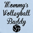 thumbnail image 2 of CafePress - Mommys Volleyball Buddy Body Suit - Baby Light Bodysuit, Size Newborn - 24 Months, 2 of 4