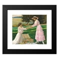 thumbnail image 2 of Harald Slott-Møller 23x20 Black Modern Framed Museum Art Print Titled - Picnic in the Forest (1917), 2 of 5
