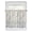 White Beige, variant on Tier Curtains 45 Inches Long, Blue Botanical Window Treatment Curtain Drapes, Farmhouse Spring Summer Plant Small Curtain Drapes for Bathroom Laundry Room, 27.5"x45", 2 Panels