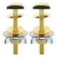 thumbnail image 1 of 2 piezas de pernos de fijación para asiento de inodoro, tornillos de fijación para asiento de inodoro, piezas de tornillo de metal, 1 of 8