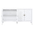 thumbnail image 5 of White Cabinet - Distressed and Painted Surface - Kitchen Entry - Add Rustic Charm, 5 of 7
