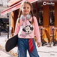 thumbnail image 3 of Disney Mickey and Friends Minnie Mouse Girls Cotton Long Sleeve Crew Neck T-Shirt Kids Graphic Tee Girl Birthday Gift Sizes 2T-9Y, 3 of 11