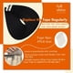 thumbnail image 4 of - Extensiones de cabello humano Remy con cinta adhesiva de doble cara, sin costuras, color 1, negro azabache, 18", 50, 4 of 5